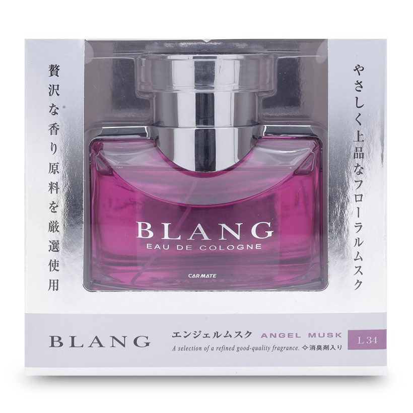 Nước Hoa Khử Mùi Trên Ô Tô CARMATE Blang LS L34 Angel Musk 125ml Phù Hợp Cho Nhiều Dòng Xe Ô Tô Xe Hơi Xe Tải