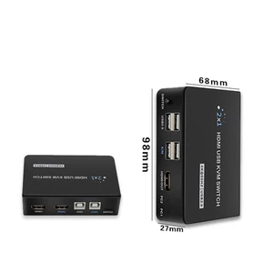 Kết nối bàn phím & chuột hỗ trợ chuyển đổi KVM và 4K @ 60Hz USB 2.0