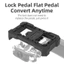 ROCKBROS Bàn Đạp Phẳng Adapter Cho Shimano SPD Speedplay Đi Xe Đạp Bàn Đạp Xe Đạp Leo Núi Nylon Bàn Đạp Miếng Lót Đi Thiết Bị Phụ Kiện