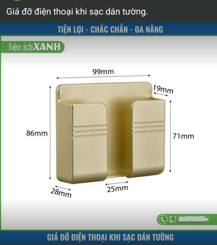 Kệ Dán Tường Để Remote💚CAM KẾT CHUẨN💚, Đồ Dùng/ Giá Đỡ Sạc Điện Thoại - Có Móc Treo Giữ Dây Điện❎❎❎
