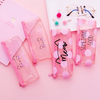 Túi Đựng Bút Mèo Feeling Good - Thỏ Hồng VPP