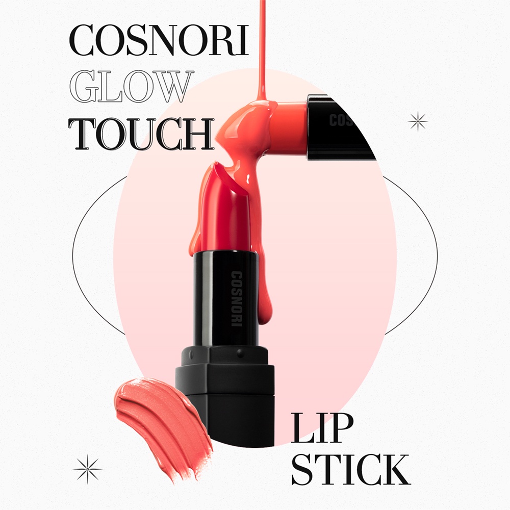Son Kem Lì Mềm Mịn Cosnori Glow Touch