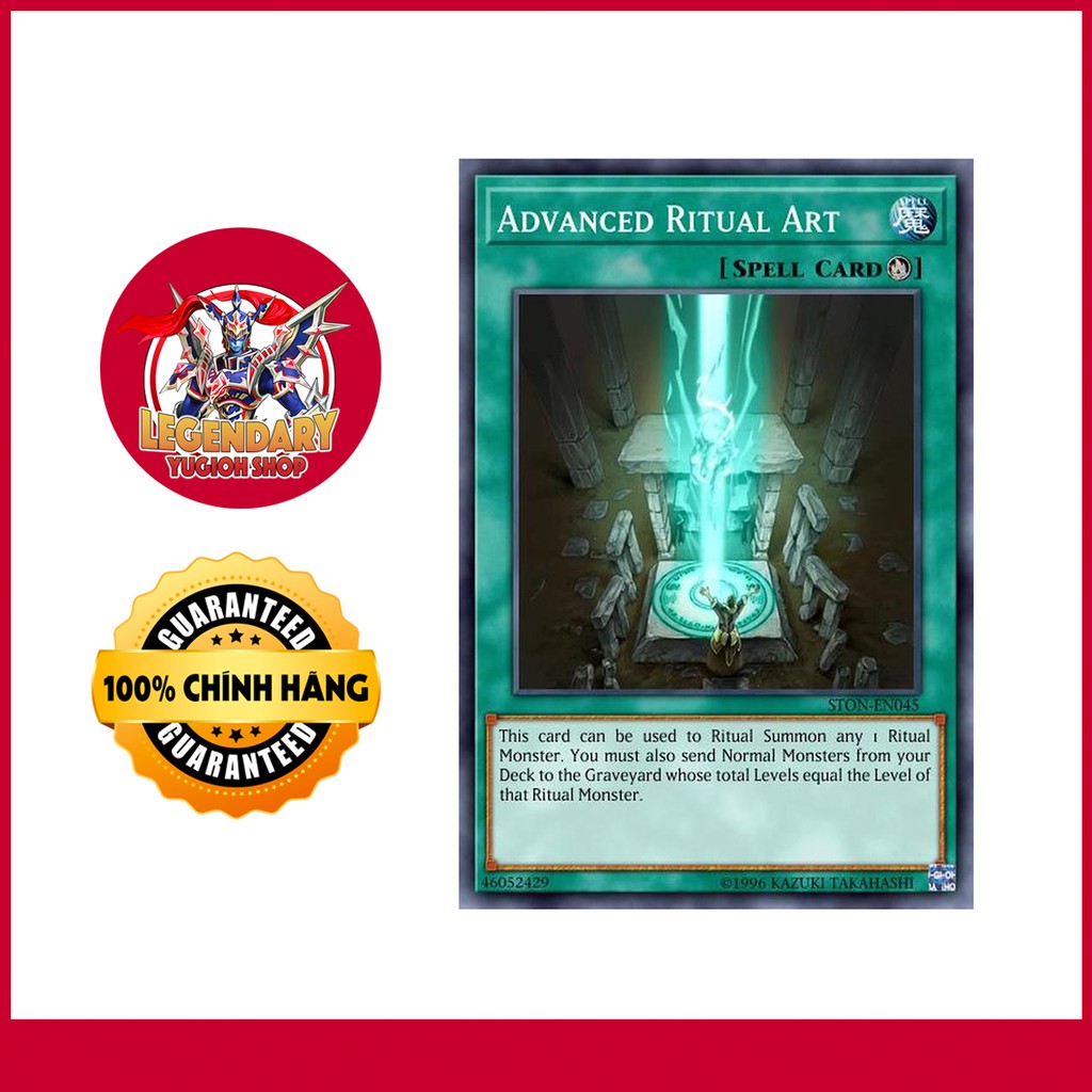 [Thẻ Bài Yugioh Chính Hãng] Advanced Ritual Art | Shopee Việt Nam