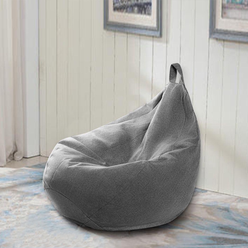 WOODNEST Túi Đậu Lớn Không Đổ Mềm Mại Thoải Mái Ghế Trang Trí Nhà Lười Lounger