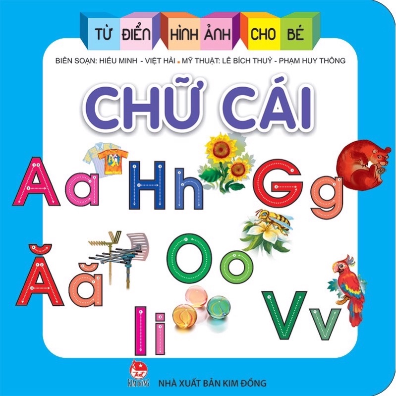 Ảnh Sách - Từ điển hình ảnh cho bé ( Nhiều chủ đề ) - Kim Đồng 1