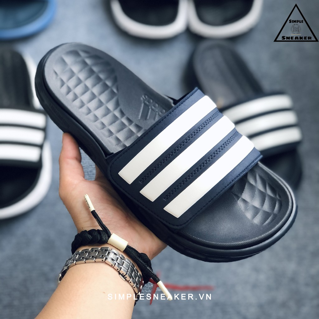Dep Adidas Duramo FREESHIP Dep Duramo Quai Dan Chinh Hang Adidas Duramo SL Slides Chu n Auth Simple Sneaker Shopee Vi t Nam