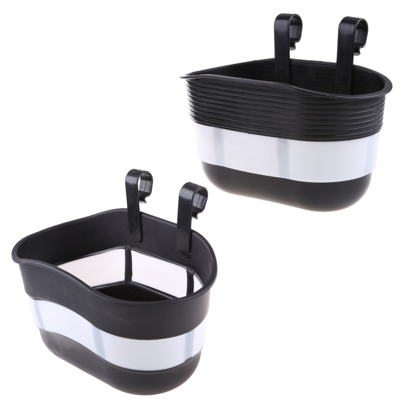 Giỏ nhựa Pealike Giỏ nhựa Mặt trước nhanh Trẻ em Xe đạp trẻ em Giỏ treo phía trước