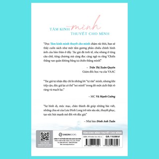 SÁCH - Tâm kinh mình thuyết cho mình
