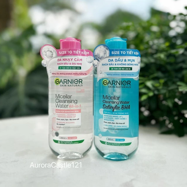 Nước tảy trang Garnier Skin Active