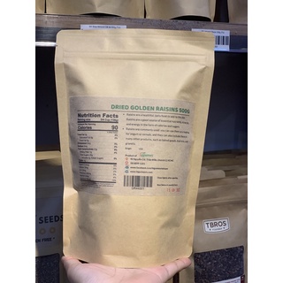 Nho Vàng Sấy Dẻo Mỹ Légumes 500g - Nguyên Chất, Không Đường, Tốt Cho Sức Khỏe