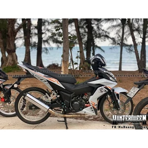 Tem rời xe Winner, R cam trắng đen. Chất lượng cao, bền đẹp. Decal chế theo yêu cầu
