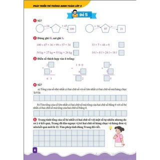 Sách - Phát Triển Trí Thông Minh Toán Lớp 2 ( Biên soạn theo chương trình GDPT  mới) - ndbooks