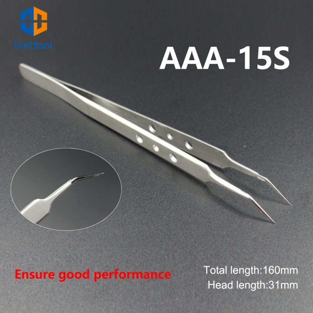 AAA-12S / 14S / 15S SFDER Bộ Nhíp Cứng Chính Xác Bằng Thép Không Gỉ Cho Điện Thoại Di Động Mainboard Dụng Cụ Sửa Chữa