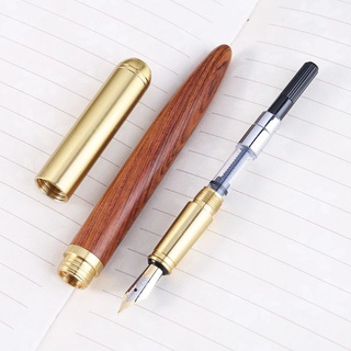 Vintage Luxury  Copper Fountain Signature Pen Fine Nib 0.7mm Writing Tool