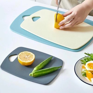 Thớt nhựa  set 3 cái, Thớt kháng khuẩn 5 D chống trơn trượt và xước bề mặt