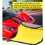 Khăn Lau Xe Hơi Chuyên Dụng Microfiber 2 Lớp Không Rụng Lông, Thấm Hút Nước Tốt Màu Vàng