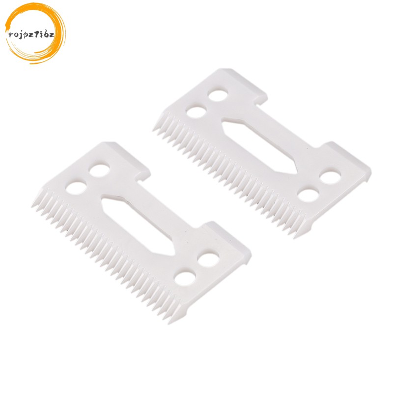 Mới 2 Chiếc 28 Răng Zirconia Gốm Tông Đơ Lưỡi Cho Wahl Cao Cấp Clipper