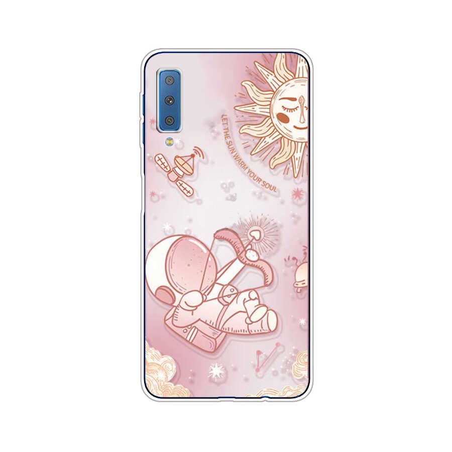 Ốp Điện Thoại TPU Dẻo In Họa Tiết Độc Đáo Thời Trang Cho Samsung Galaxy a7 2015 a7 2016 a7 2017 a7 2018