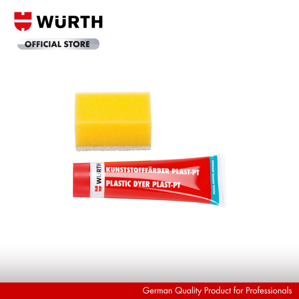 Tinte Para Plásticos (negro) Plast-pt 75 Ml. Wurth | Meses Sin Interés - 10