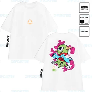 Áo thun INFINITEE Fni0648, Thun 100% Cotton - form rộng Unisex.