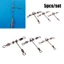 TOPTOOLCX 5 cái / lốc Đầu nối 3 chiều Bền Hot cross line Trident dạ quang