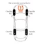 Cảm Biến Áp Suất Lốp Ô Tô TPMS Van Ngoài Dùng Năng Lượng Mặt Trời, Có Màn Hình Bảo Hành 6 Tháng - An Bình Auto