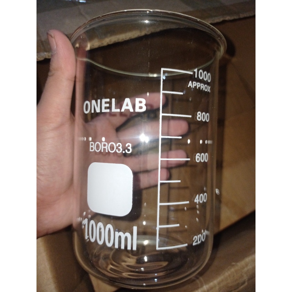 Cốc thủy tinh 1000 ml - Onelab, TQ | Shopee Việt Nam