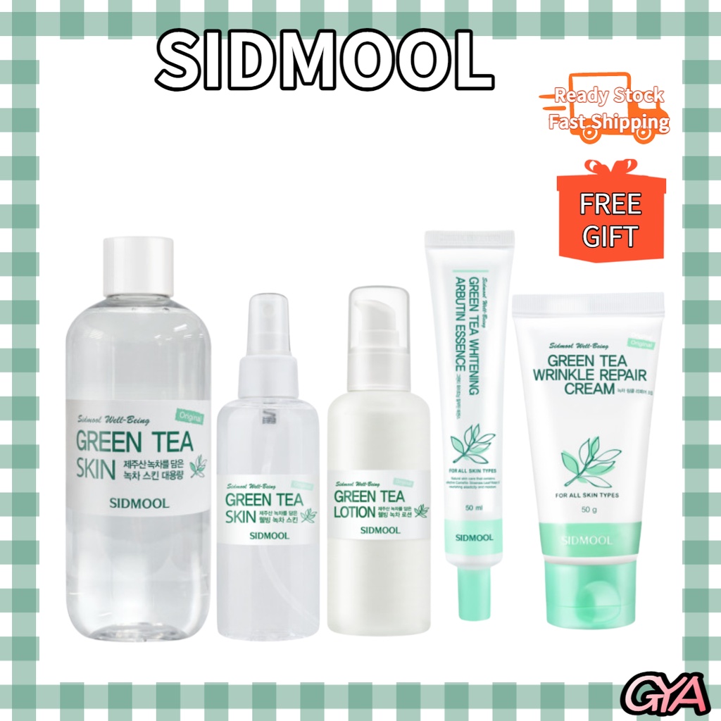 [Sidmool] 4 kinds of Green tea Skin Care | Shopee Việt Nam