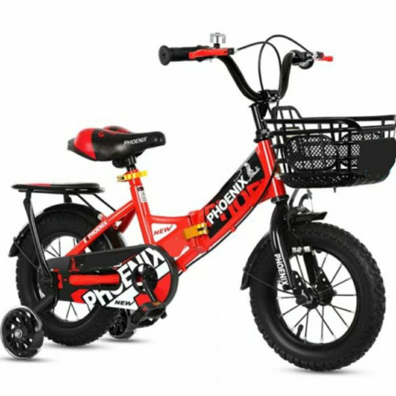 Sẵn, XE ĐẠP GẬP TRẺ EM PHOENIX NEW ĐỦ SIZE 12 14 16 18inh