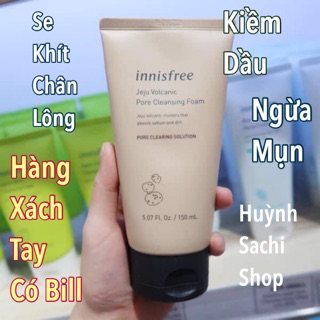 Sữa Rửa Mặt Tro Núi Se Khít Lỗ Chân Lông Innisfree Volcanic 150ml