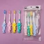⭐ 4 CHIẾC ⭐ SET 4 CHIẾC BÀN CHẢI ĐÁNH RĂNG HÌNH THÚ XUẤT NHẬT DỄ THƯƠNG CHO BÉ
