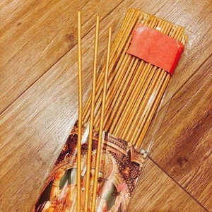 Nhang Vàng Tài Lộc Thái Lan Cuộn Tàn ( Nhang Thần Tài ) - 79 cây dài 30 cm