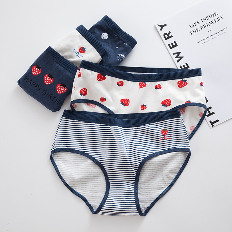 QUẦN LÓT COTTON NỮ NHIỀU MÀU DỄ THƯƠNG