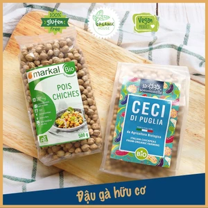 Đậu gà hữu cơ cao cấp Markal/Sottolestelle/Aztec Organics - Organic Chickpeas - Ngôi Nhà Organic
