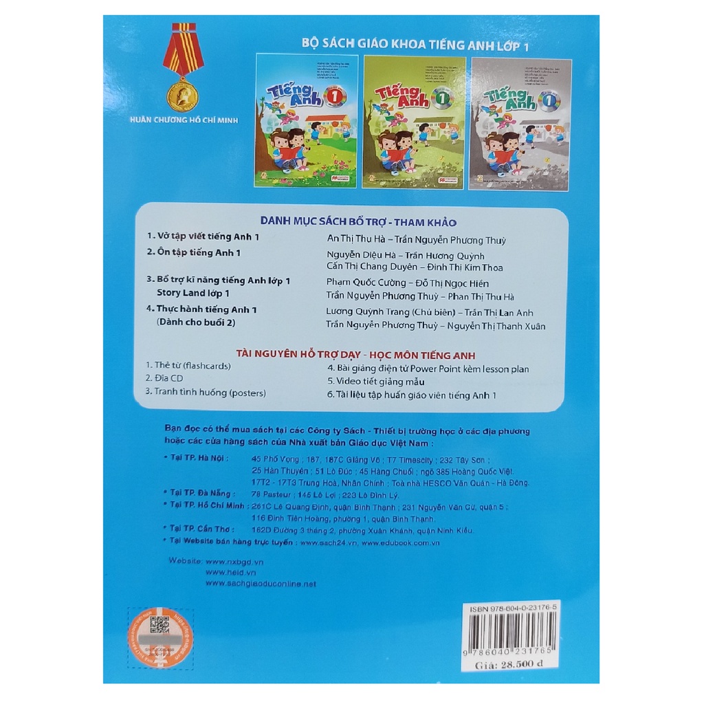 Ảnh Sách - Vở tập viết Tiếng Anh lớp 1 1
