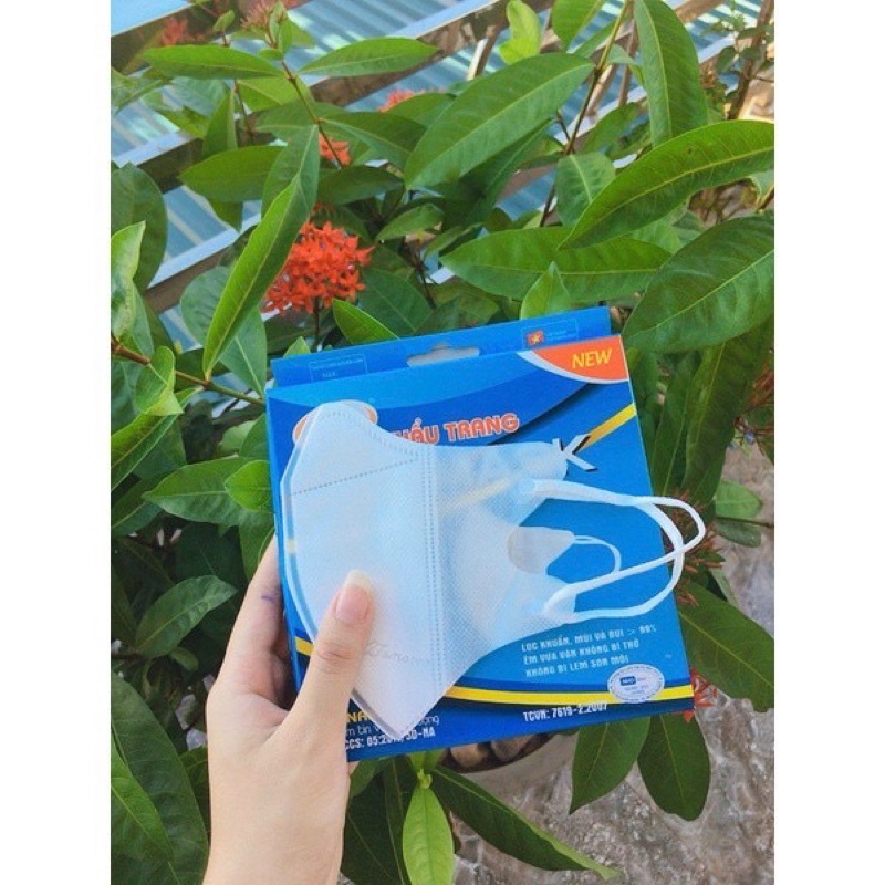 [COMBO 10 HỘP] Khẩu trang 5D Famapro, Công ty Khẩu trang Nam Anh, Lọc vi khuẩn, mùi và bụi mịn - Vải êm, dễ chịu