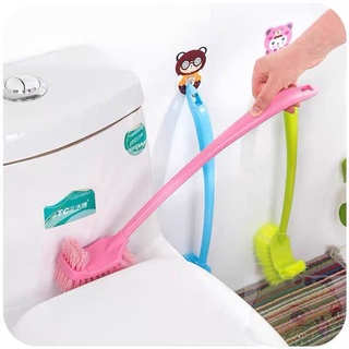 Chổi Cọ Toilet,Vệ Sinh 2 Đầu Làm Sạch Mọi Vết Bẩn Dễ Dàng Tiện Lợi { H }