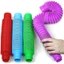 PS1 Pop Tube DIY Căng Ra Và Rút Lại Tự Do Giảm Căng Thẳng Cho Cha Mẹ-Con Tương Tác Trẻ Em Quà Tặng Đồ Chơi Trẻ Em SP1
