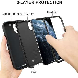 Ốp Điện Thoại PC TPU Chống Sốc Cho iPhone X XS Max XR 7 8 6 6S Plus 11 Pro Max 7 Plus