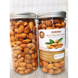500g HẠNH NHÂN RANG BƠ VỎ MỎNG PT, Hạnh nhân Kingnut xuất xứ Mỹ