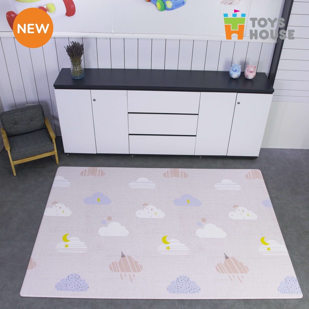 Ảnh Thảm trải sàn Silicon chống trơn trượt cho bé Toyshouse tiêu chuẩn Châu Âu EU71 kích thước 1.4m x2m 1