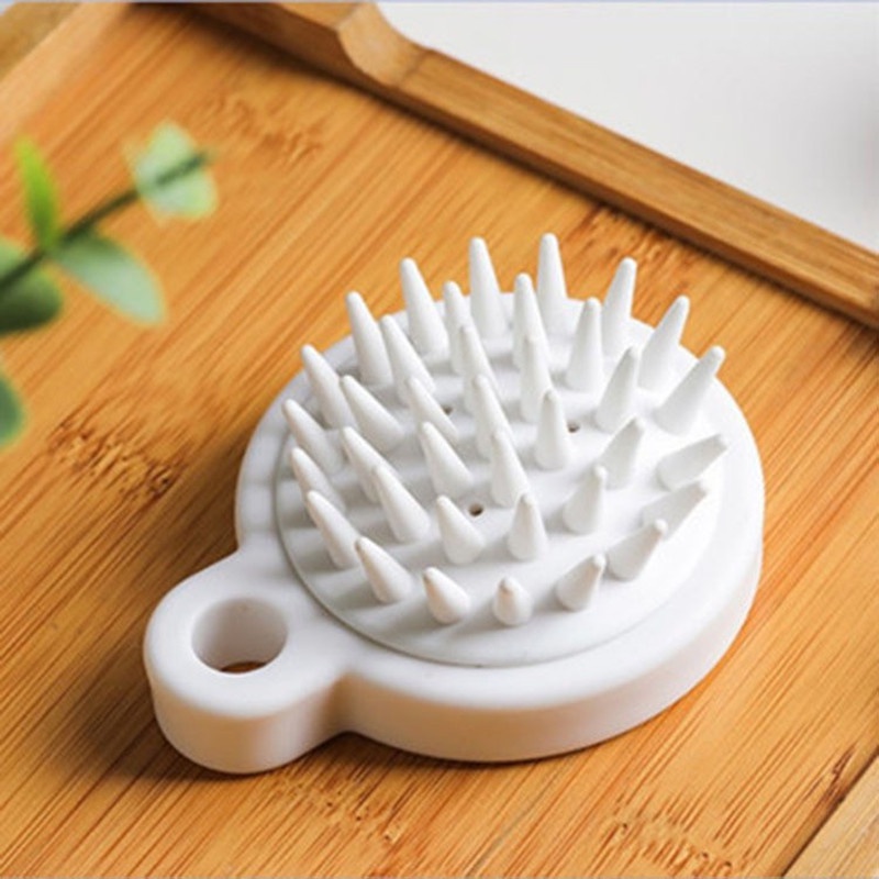 Lược silicone SEVICH  massage da đầu hình tròn chống tĩnh điện