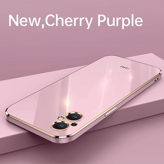 Ốp Điện Thoại Silicon Mềm Mạ Điện Chống Sốc Cho OPPO Reno7 Z 5G OPPO Reno 7Z Reno7Z 5G
