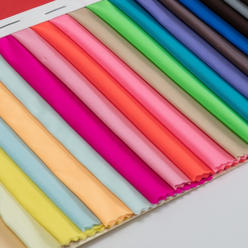 Đàn Hồi Cao Nylon Spandex Mờ Bơi Vải 1 Mét Nhanh Khô Thoáng Khí Tắm Phù Hợp Với Chất Liệu DIY Đi Biển Vải TJ1594