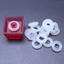 Btsg O-Ring Cao Su Oring Bàn Phím Công Tắc Giảm Âm Thanh Trắng 120 Chiếc