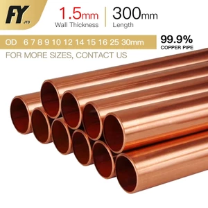 Thanh Cắt Mô Hình Đường Kính 1.5mm Dài 300mm 6 8 9 10 12 14 15 16 18 19 20 25 30mm Bằng Đồng Chất Lượng Cao