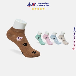 Combo 5 đôi Tất nữ cổ ngắn chân gấu T&T SOCKS & HOSIERY - NU 901-2