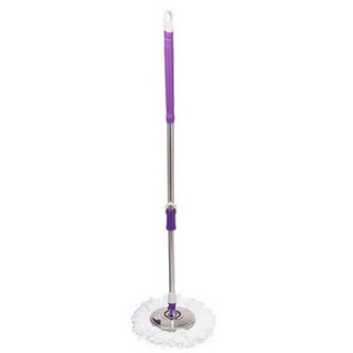CÂY LAU NHÀ 360 ĐỘ INOX LỚN 22-25MM AMZO MÂM INOX CAO CẤP (ĐÃ KÈM BÔNG LAU) - MÀU NGẪU NHIÊN