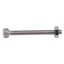 M2 x 20mm Ổ cắm lục giác dài có nắp vặn Vít Bu lông Bộ đai ốc 20 chiếc