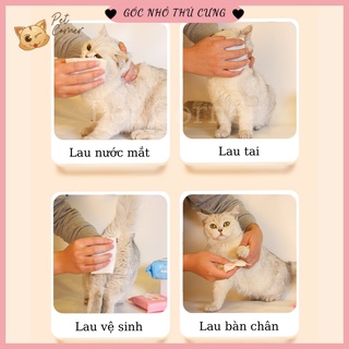 Khăn ướt đa năng cho chó mèo Borammy